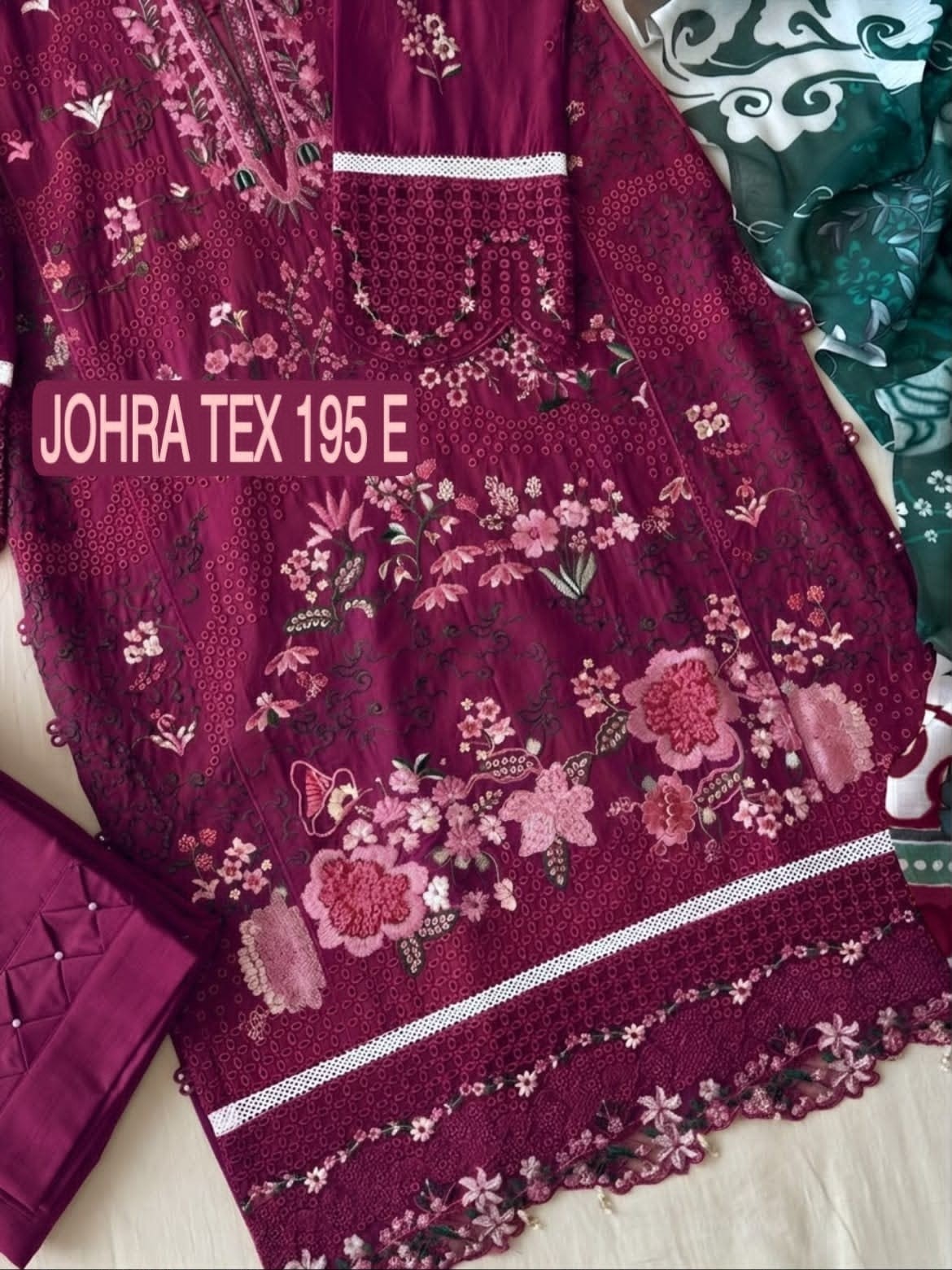 JT - 195 E RAYON COLLECTION BY PAKISTANI SUIT (JOHRA TEX)