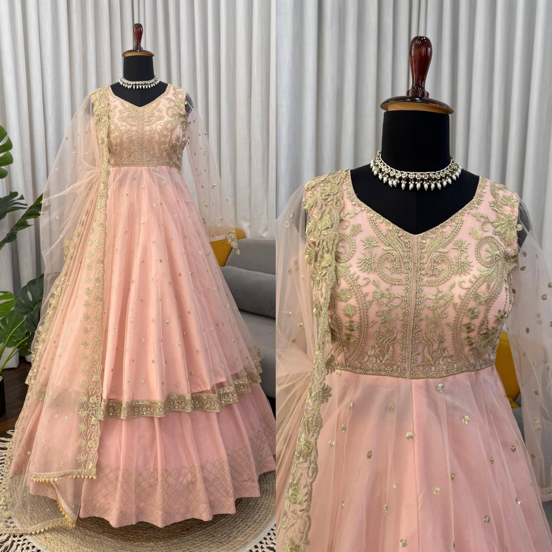STYLE CODE :- 5991 PARTY WEAR AND WEDDING GOWN COLLECTION 