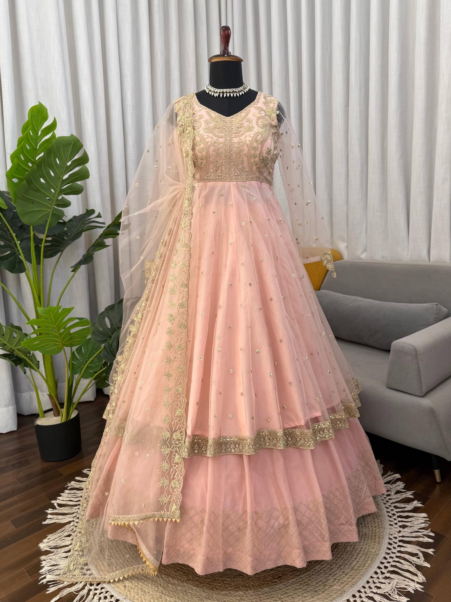 STYLE CODE :- 5991 PARTY WEAR AND WEDDING GOWN COLLECTION 