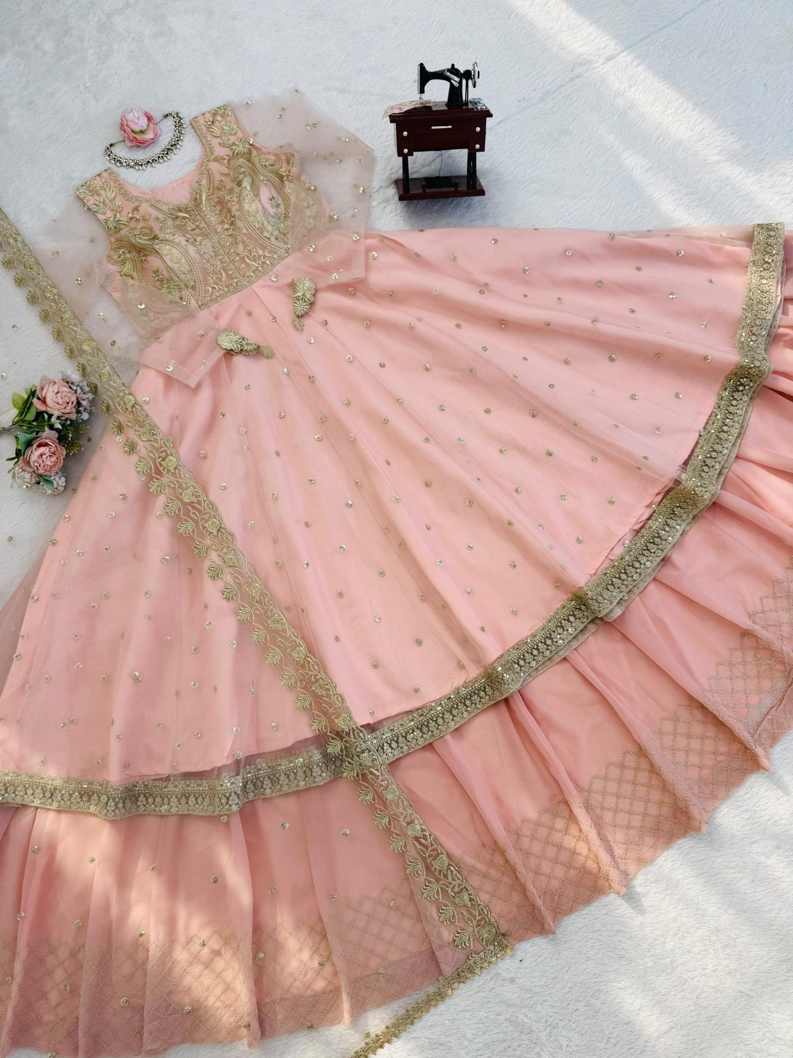 STYLE CODE :- 5991 PARTY WEAR AND WEDDING GOWN COLLECTION 