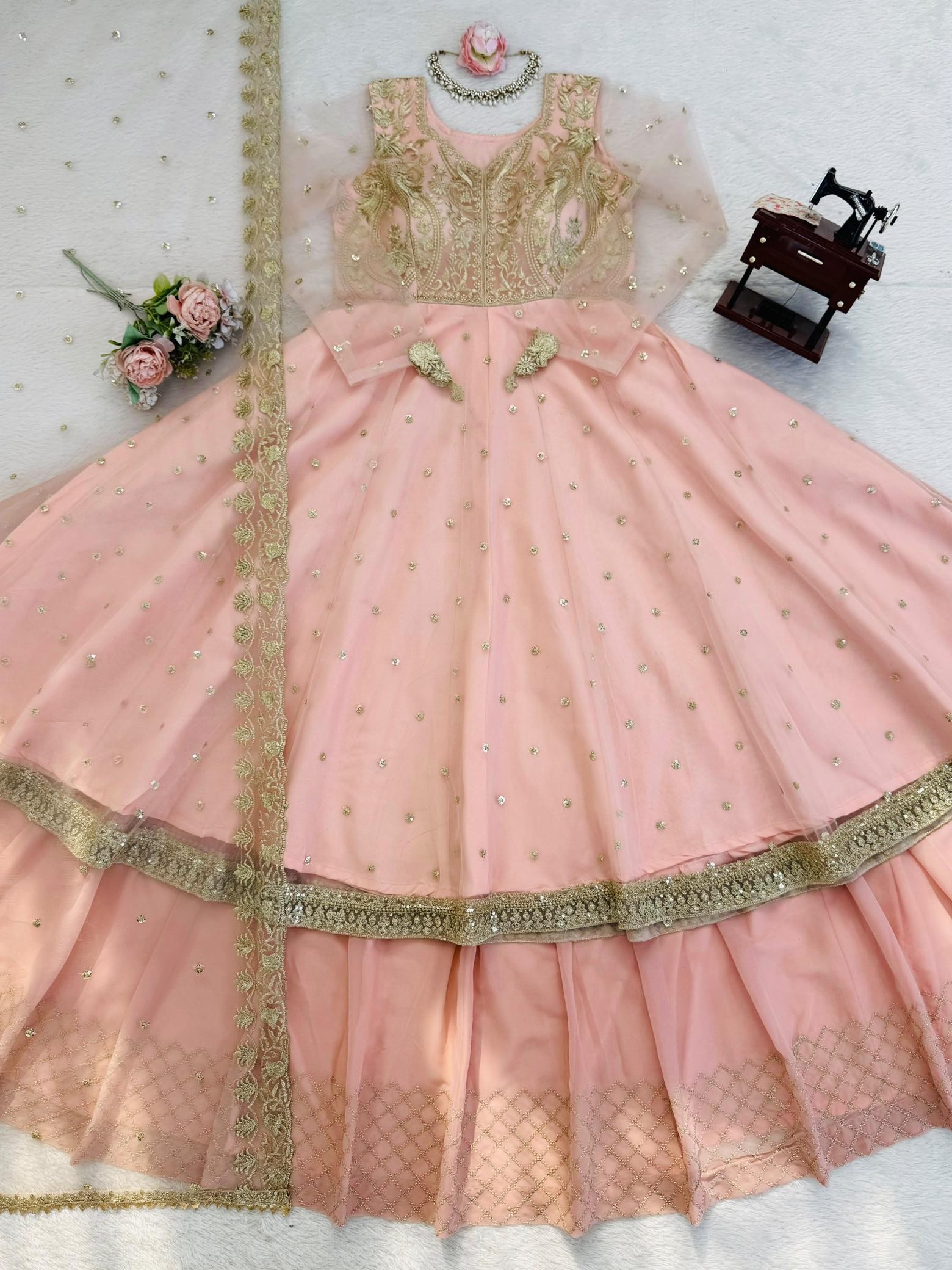 STYLE CODE :- 5991 PARTY WEAR AND WEDDING GOWN COLLECTION 