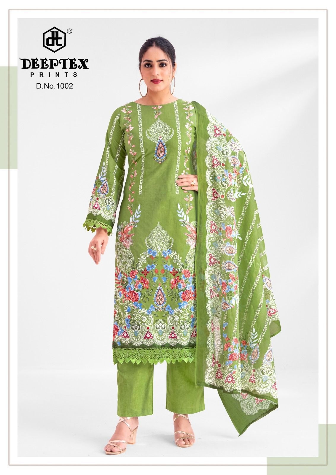 AYESHA NOOR VOL :- 1. PURE HEAVY LAWN COTTON WITH PAKISTANI KARACHI PRINTED SUIT BY DEEPTEX SUIT 
