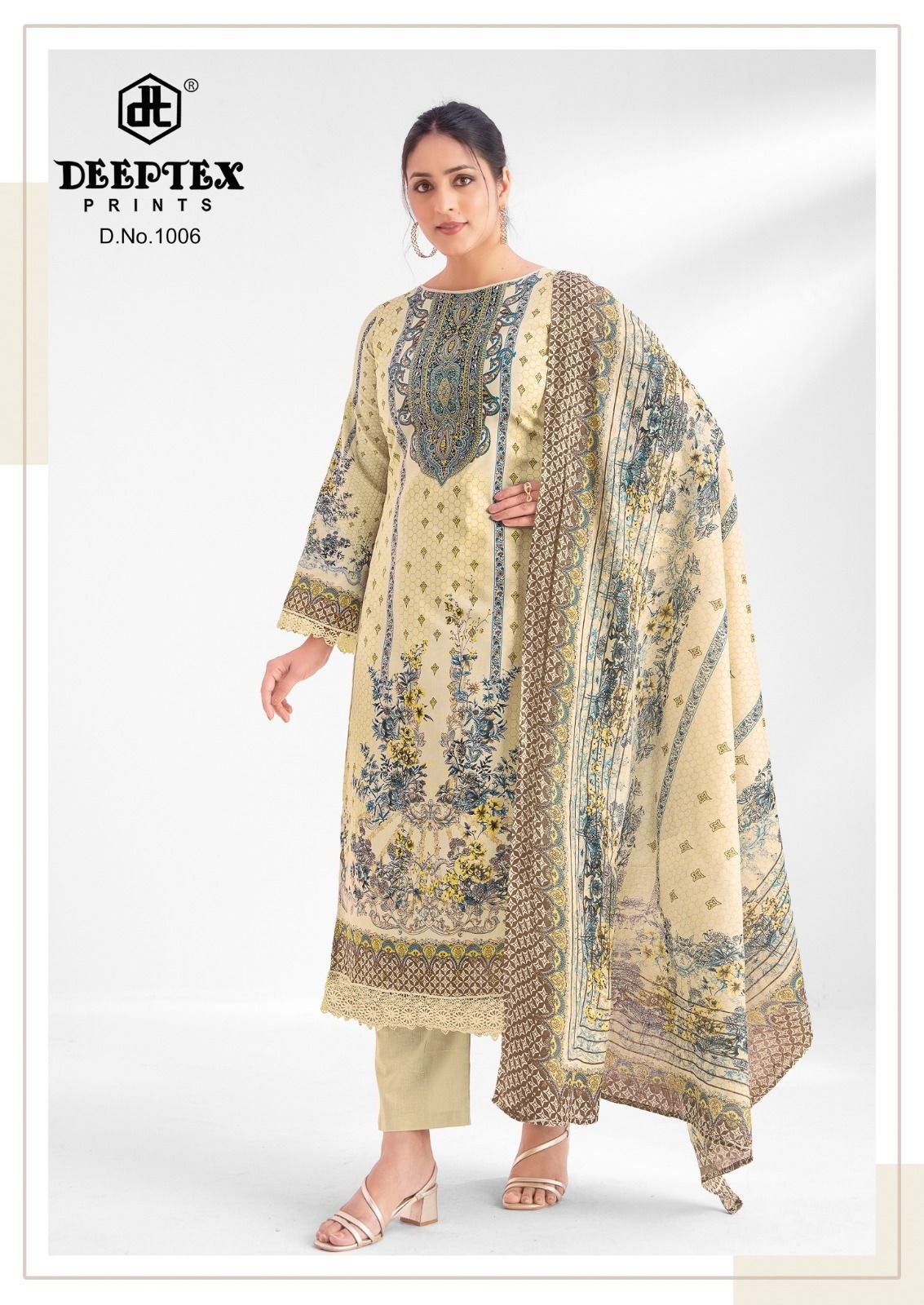 AYESHA NOOR VOL :- 1. PURE HEAVY LAWN COTTON WITH PAKISTANI KARACHI PRINTED SUIT BY DEEPTEX SUIT 