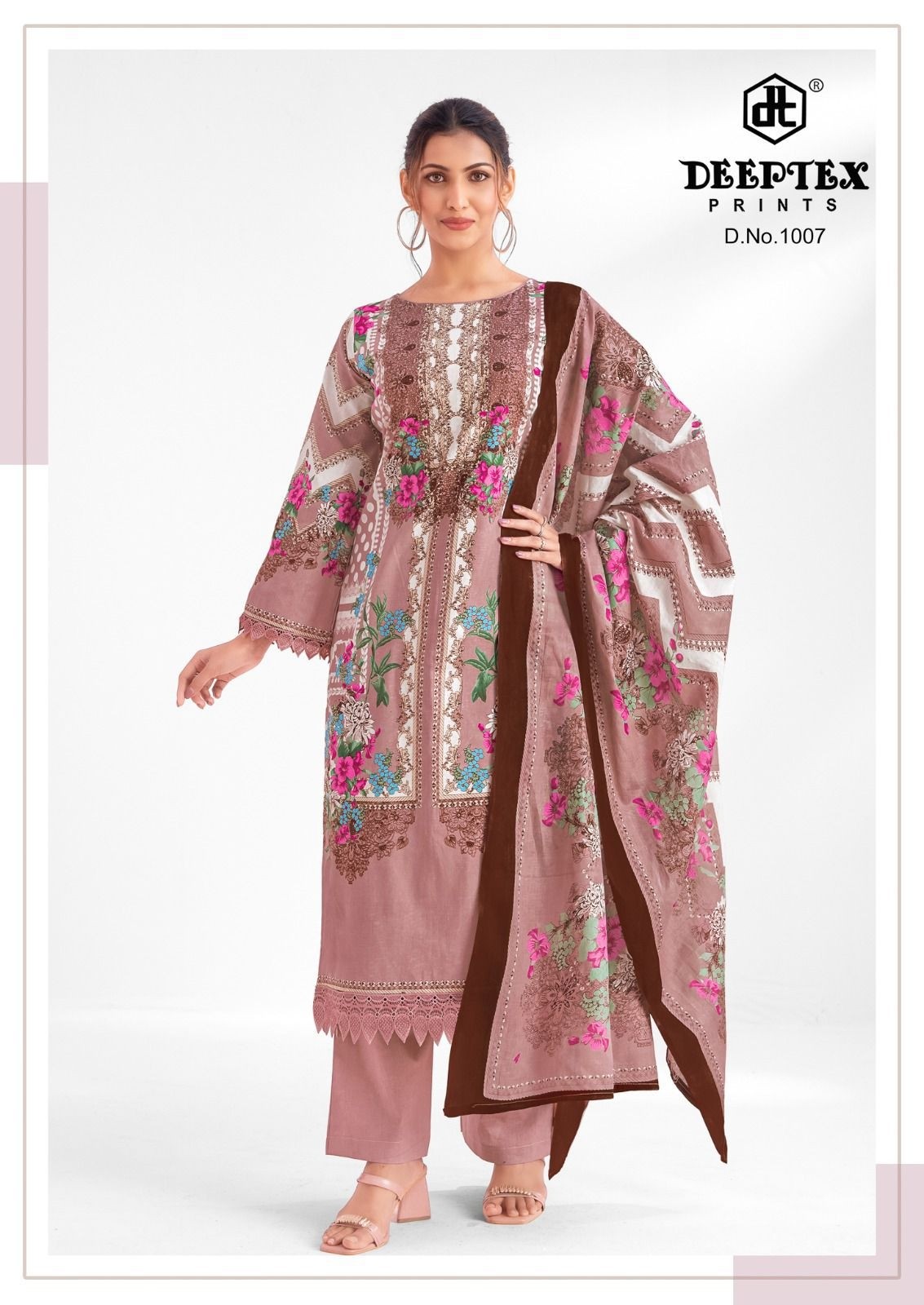 AYESHA NOOR VOL :- 1. PURE HEAVY LAWN COTTON WITH PAKISTANI KARACHI PRINTED SUIT BY DEEPTEX SUIT 