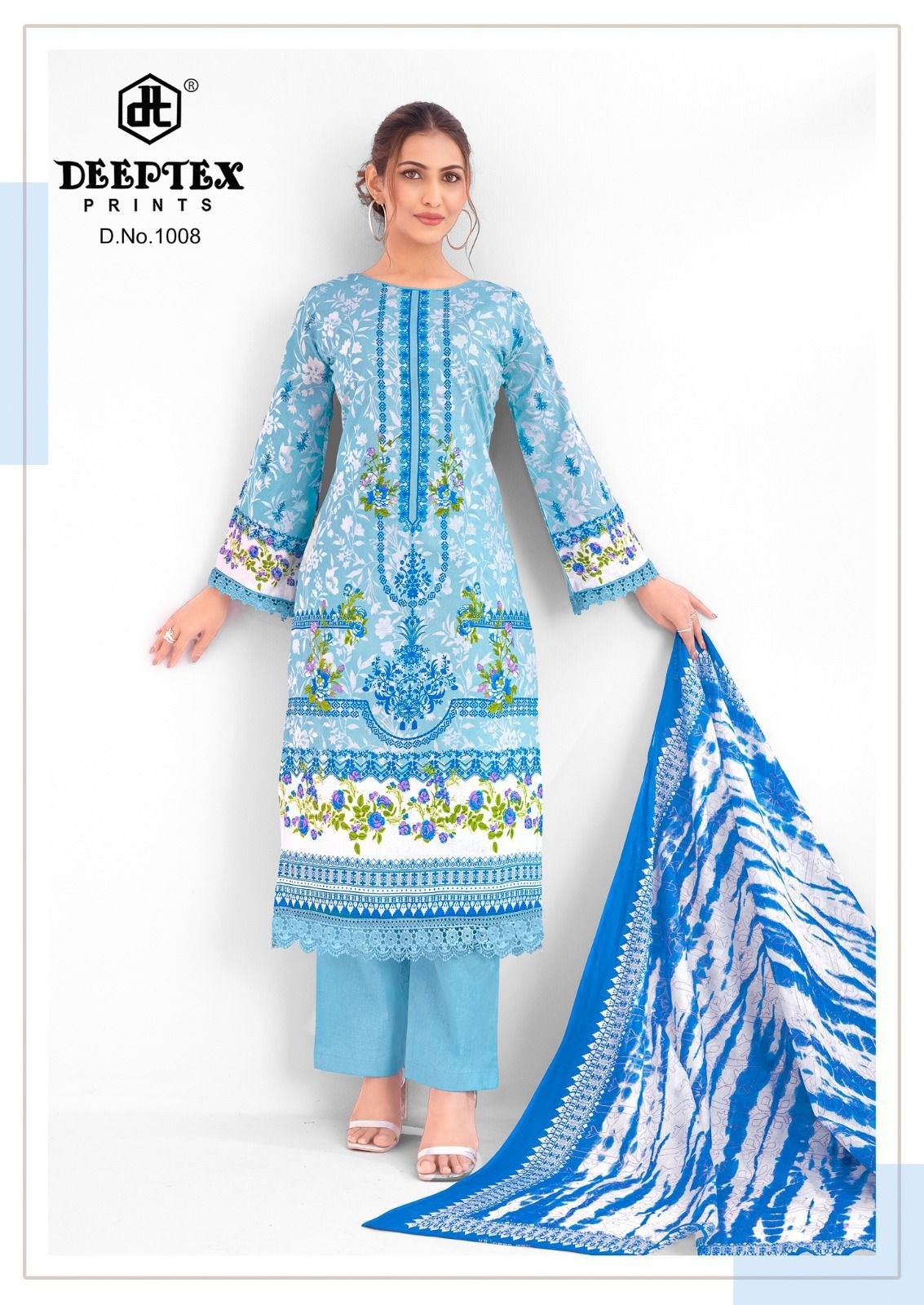 AYESHA NOOR VOL :- 1. PURE HEAVY LAWN COTTON WITH PAKISTANI KARACHI PRINTED SUIT BY DEEPTEX SUIT 