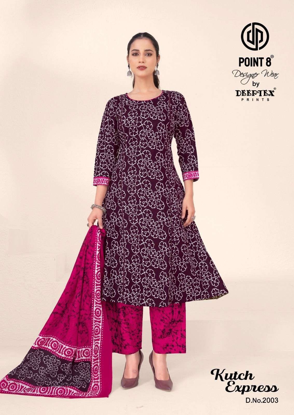 KUTCH EXPRESS VOL - 2 - PURE COTTON NAIRA READYMADE SUIT AND KURTI COLLECTION BY DEEPTEX 