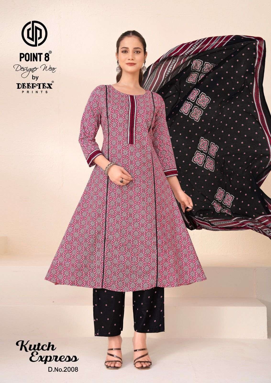 KUTCH EXPRESS VOL - 2 - PURE COTTON NAIRA READYMADE SUIT AND KURTI COLLECTION BY DEEPTEX 