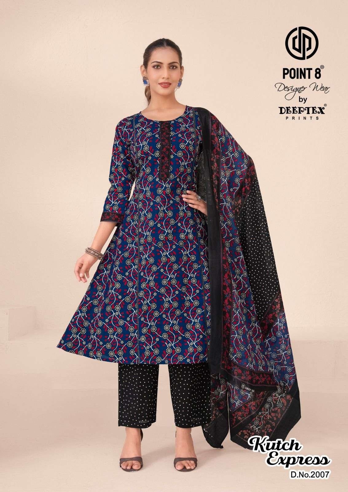 KUTCH EXPRESS VOL - 2 - PURE COTTON NAIRA READYMADE SUIT AND KURTI COLLECTION BY DEEPTEX 