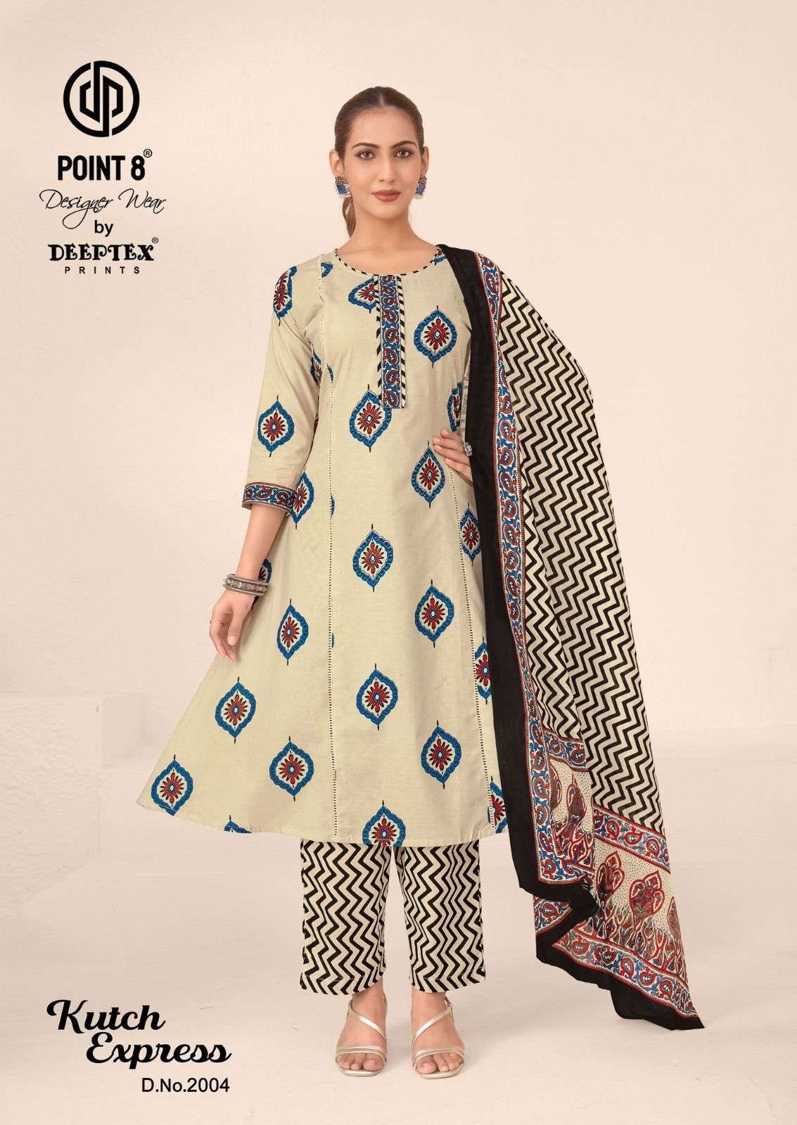 KUTCH EXPRESS VOL - 2 - PURE COTTON NAIRA READYMADE SUIT AND KURTI COLLECTION BY DEEPTEX 