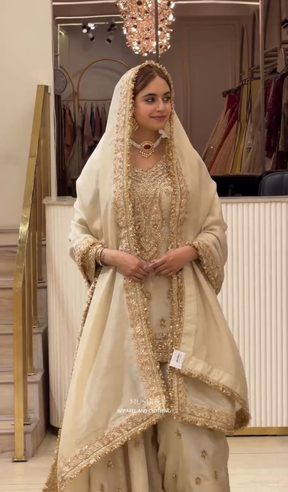 AD236 - HEAVY CHINON SILK WITH EMBROIDERY SEQUENCE WORK BY PAKISTANI READYMADE PLAZZO AND SHARARA SUIT COLLECTION 
