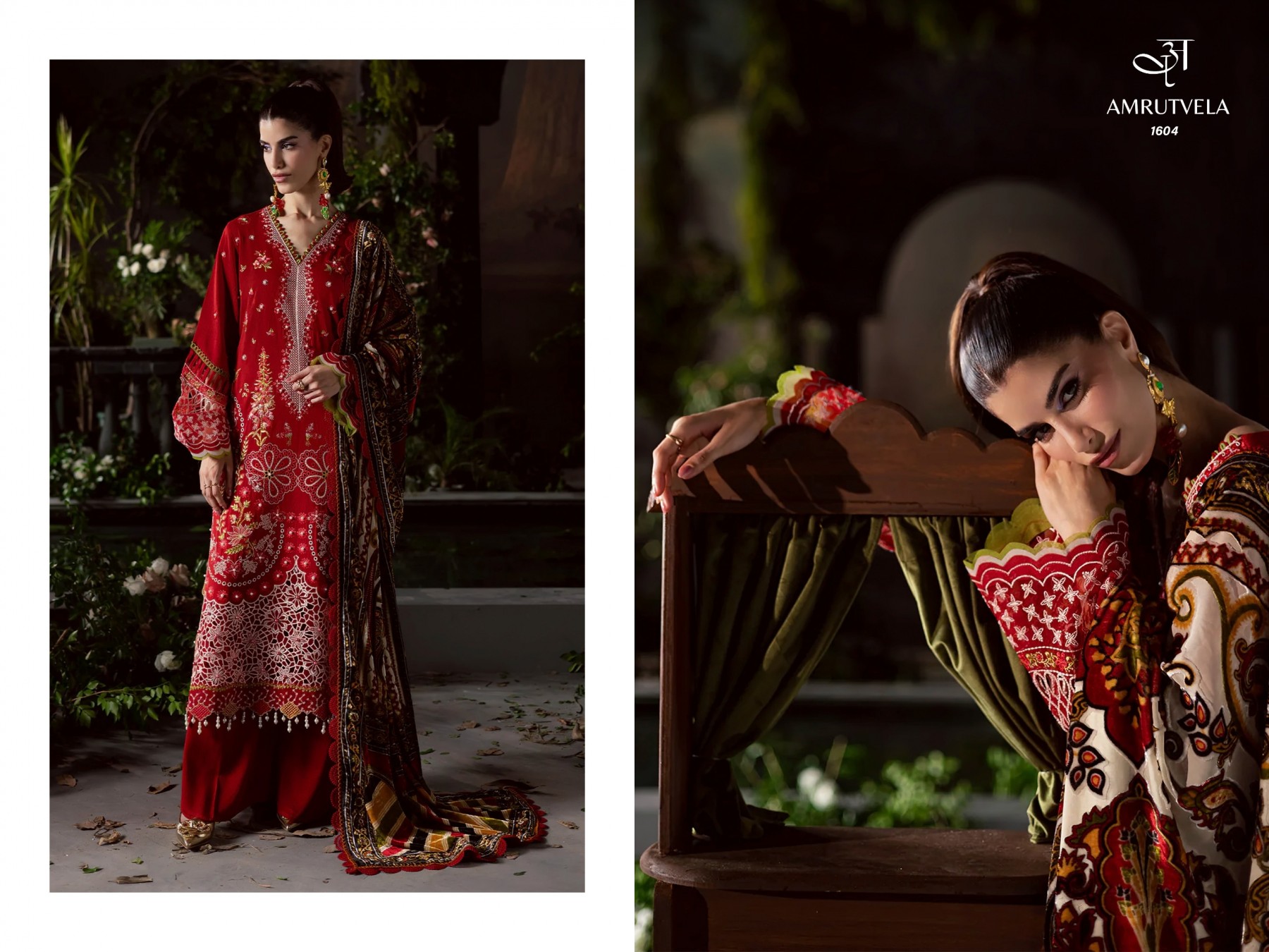 MAHNOOR LUXURY RAYON COLLECTION - PURE REYON WITH HEAVY EMBROIDERY WORK BY PAKISTANI SUIT COLLECTION 