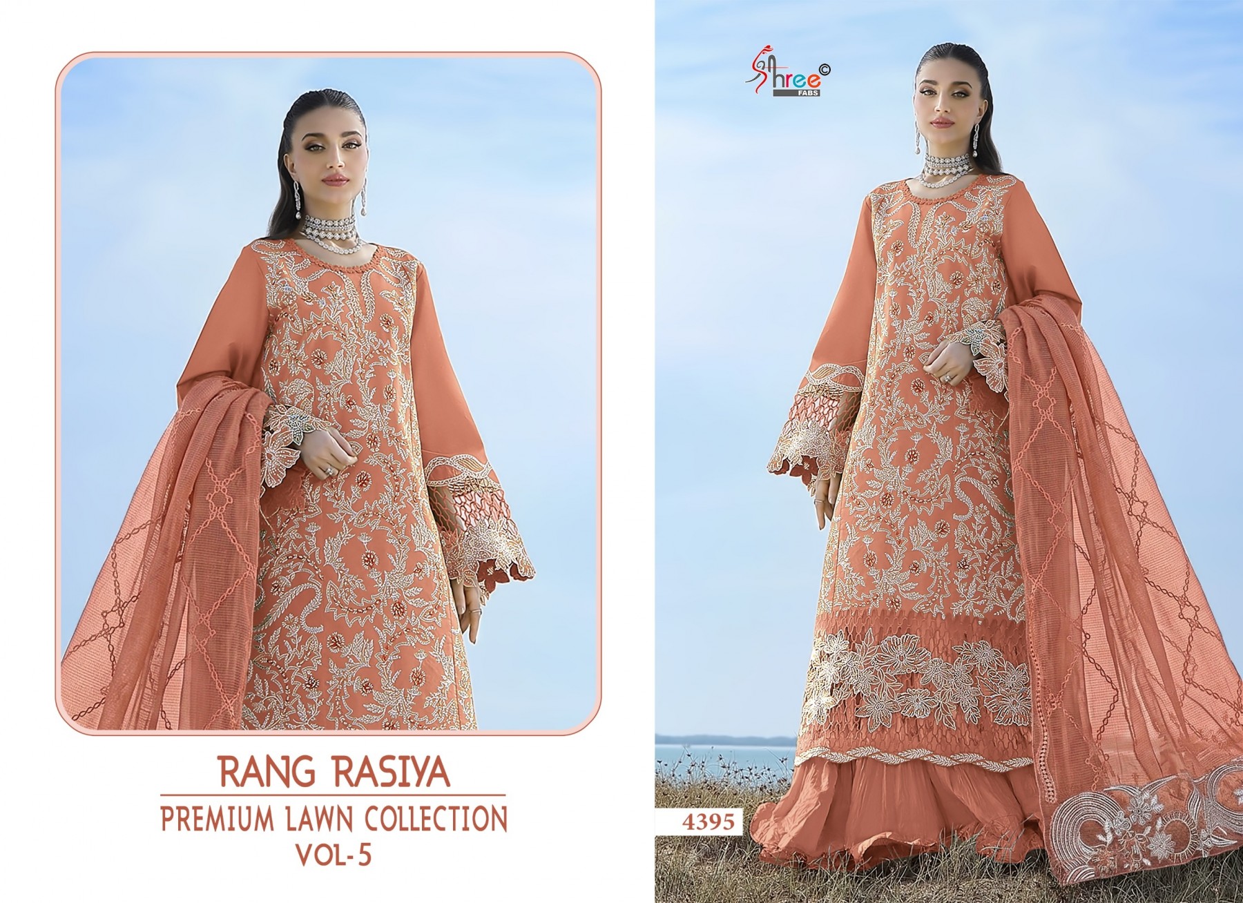RANG RASIYA PREMIUM LAWN COLLECTION VOL 5 PAKISTANI SUIT WHOLESALE PRICE 