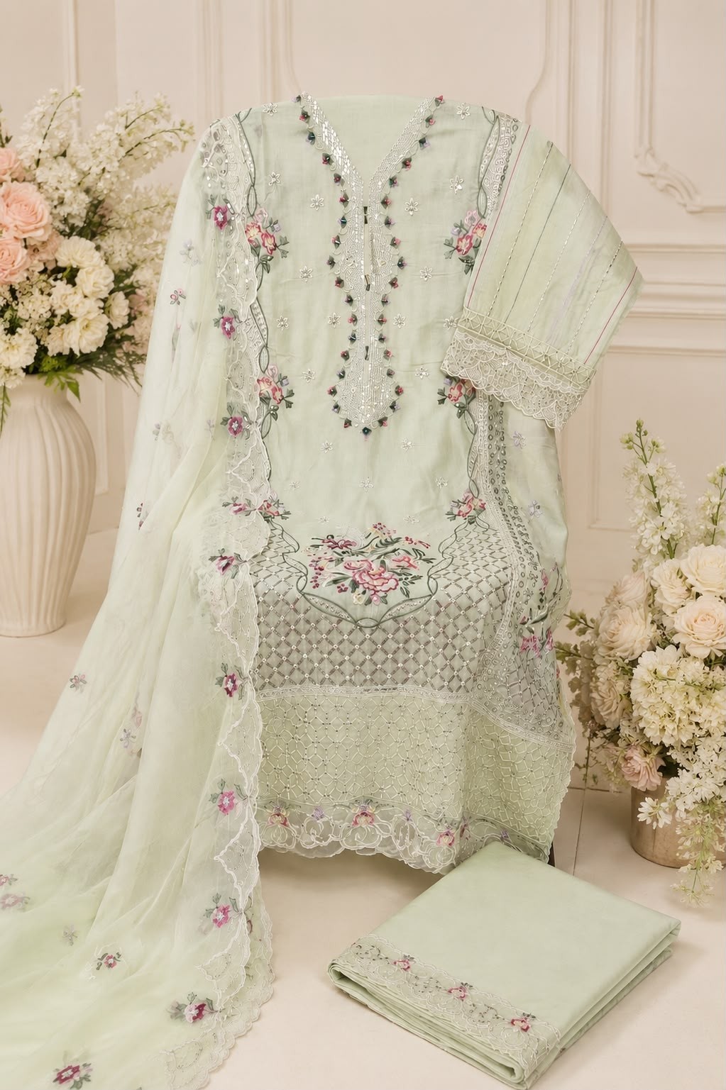 Al Amra ZF Anaya Lawn 86 Heavy PC Cotton Pakistani Suit 