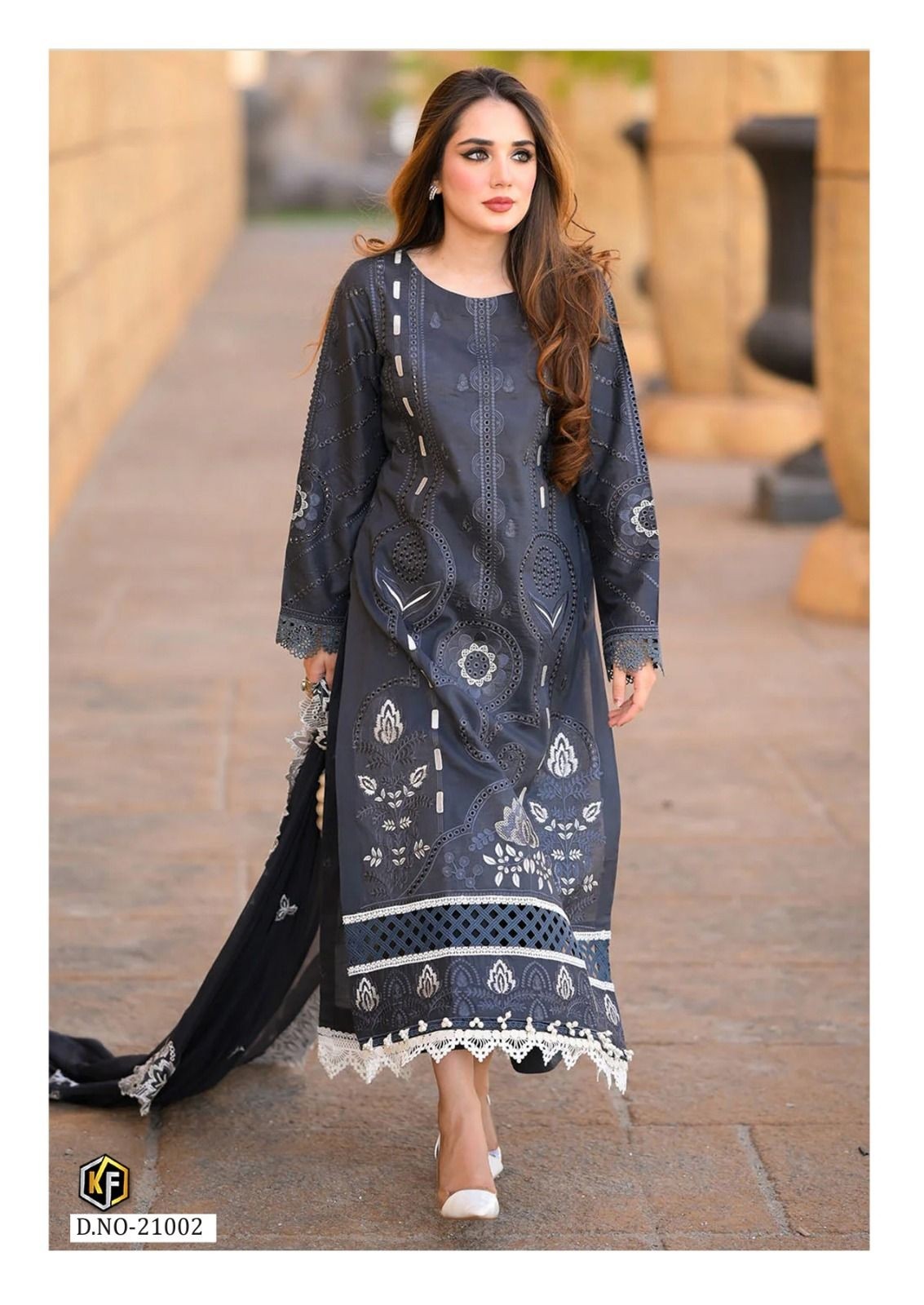 KEVAL FAB MARYUM & MARIA Vol. 21 – Premium Cotton Ready-to-Wear Pakistani Karachi Readymade Suit Set to set wholesale price 