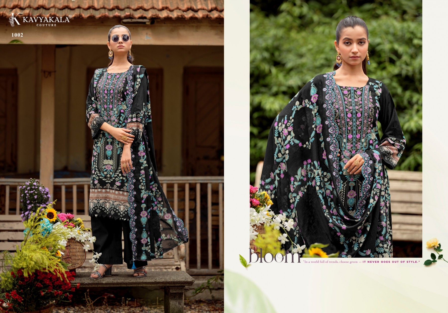 Kavya Kala Anarkali Vol- 26 – Cotton Embroidered 3 Piece Pakistani Suit (Full Set) Wholesale Price 
