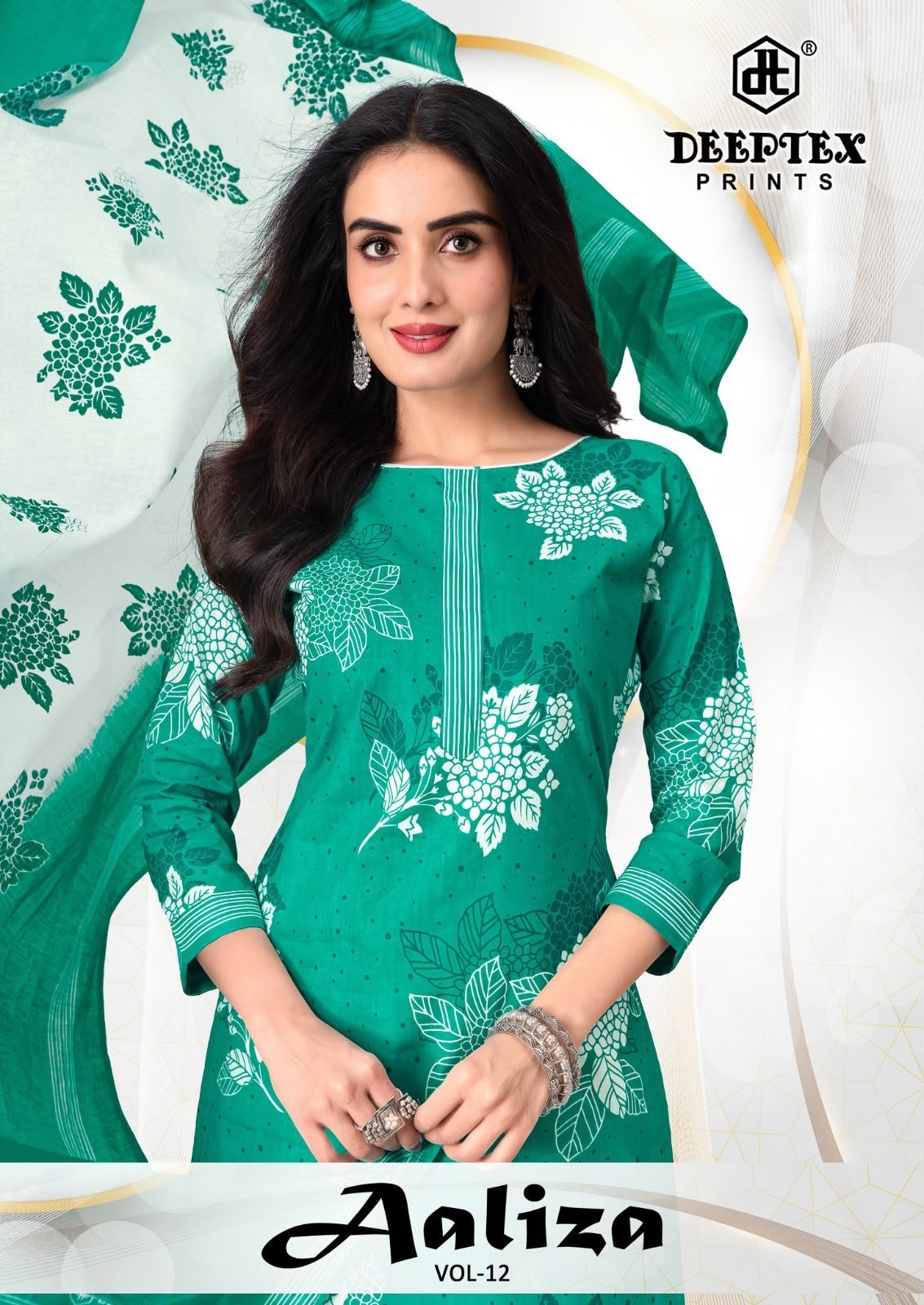 Deeptex Aaliza Vol 12 Cotton Dress Material Collection (Full Set) Wholesale Price 