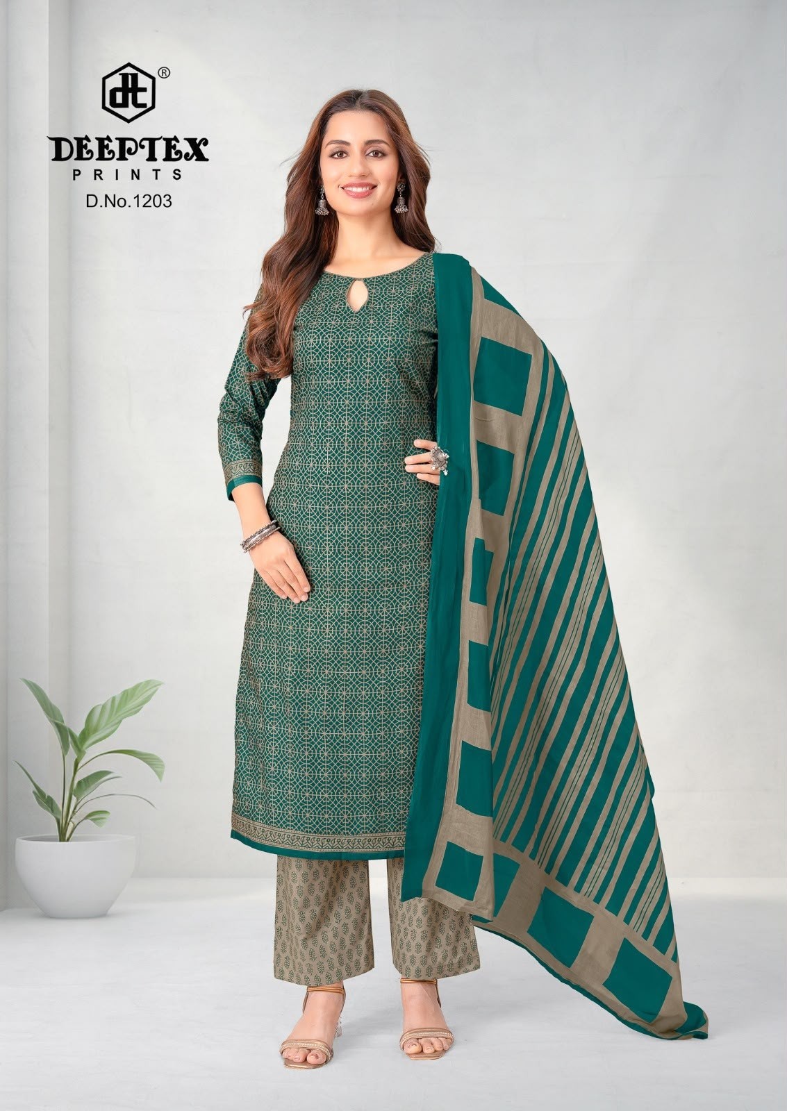 Deeptex Aaliza Vol 12 Cotton Dress Material Collection (Full Set) Wholesale Price 