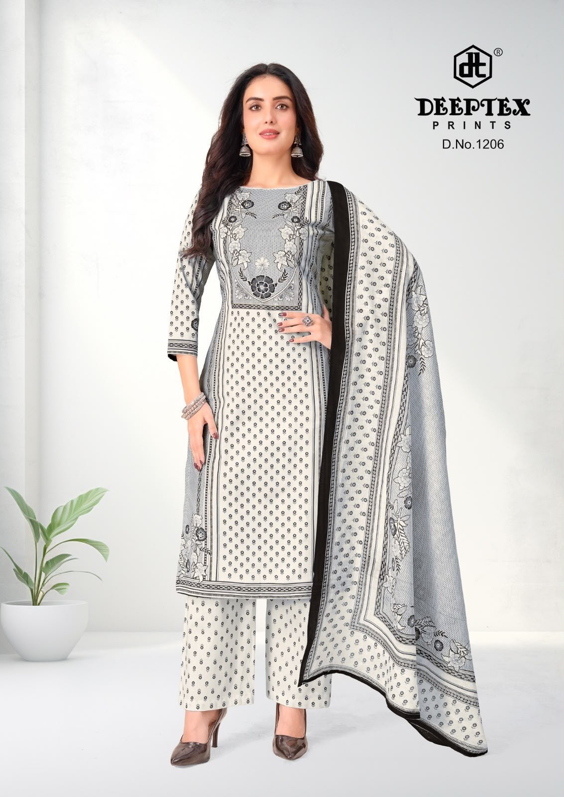 Deeptex Aaliza Vol 12 Cotton Dress Material Collection (Full Set) Wholesale Price 