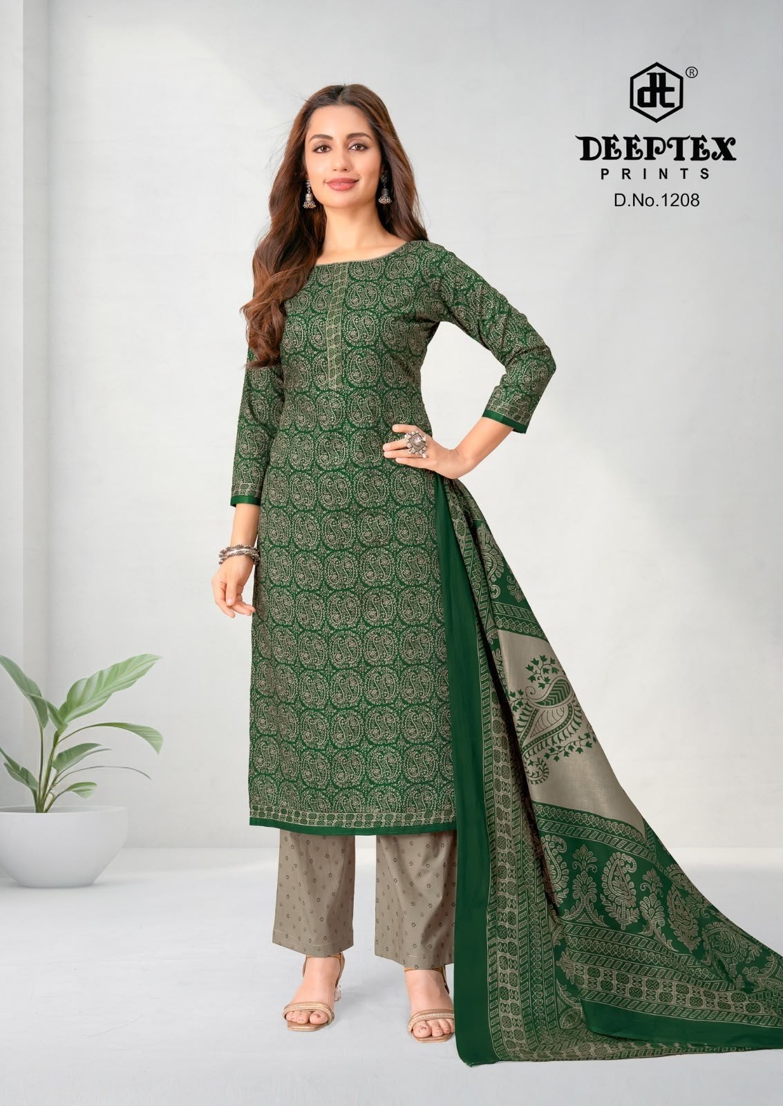 Deeptex Aaliza Vol 12 Cotton Dress Material Collection (Full Set) Wholesale Price 
