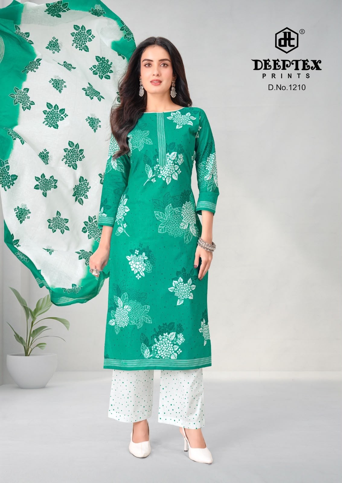 Deeptex Aaliza Vol 12 Cotton Dress Material Collection (Full Set) Wholesale Price 