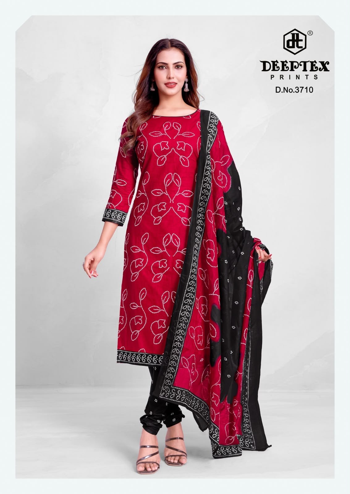 Deeptex Classic Chunaris Vol 37 Cotton Dress Material Collection (Full Set) Wholesale Price 
