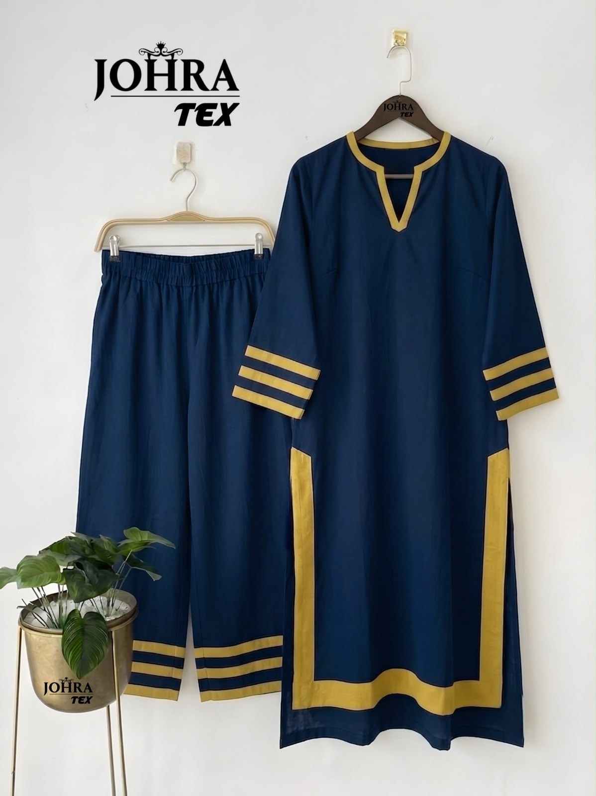 Johra Tex CO-ORD SET JT-204 – Premium Viscous Reyon Co-Ord Set Single Wholesale Price 