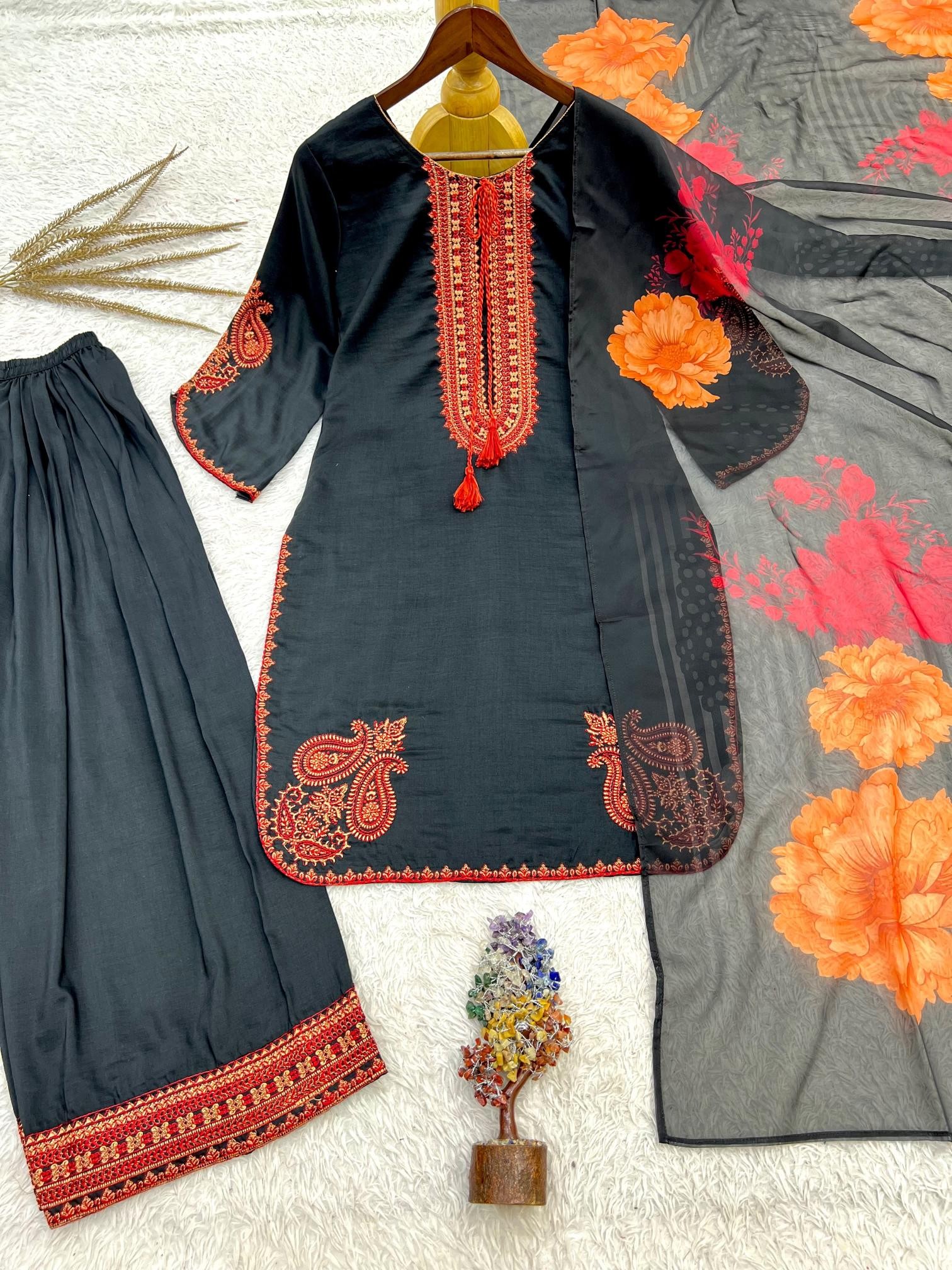 HK-1742 Pakistani Farsi Salwar Kurta Set – Fully Stitched Ready to Wear Pakistani Readymade Suit Single Wholesale Price 