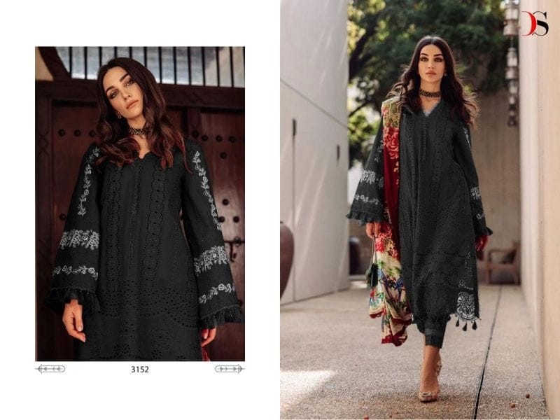 SAIRA RIZWAN Lawn-23 by DEEPSY SUITS – Cambric Cotton Embroidered Pakistani Suit Single Wholesale Price 