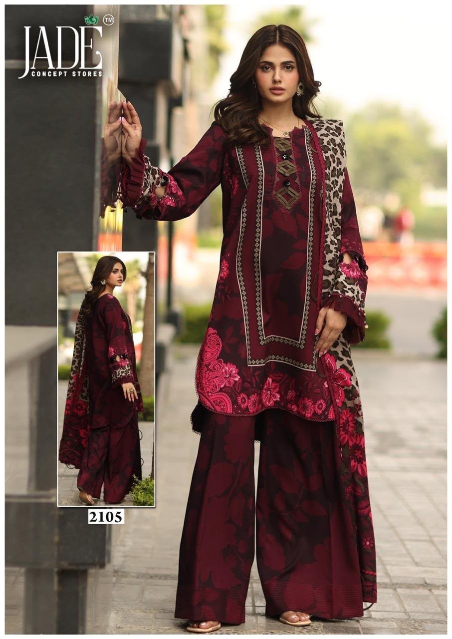 JADE CONCEPT Bin Saeed Exclusive Heavy Cotton Collection Vol 21 Full Set Wholesale Price 