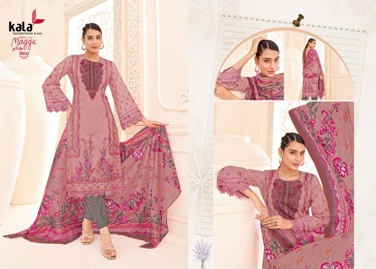 KALA CREATION MAGGIC Vol 25 – Premium Pure Cotton 12 Pcs Collection Full Set Wholesale Price 