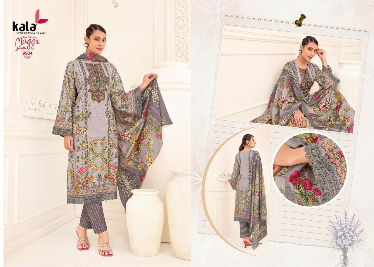 KALA CREATION MAGGIC Vol 25 – Premium Pure Cotton 12 Pcs Collection Full Set Wholesale Price 