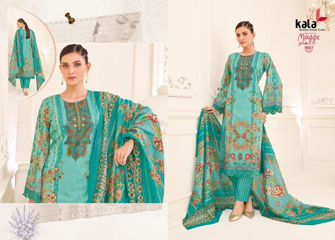 KALA CREATION MAGGIC Vol 25 – Premium Pure Cotton 12 Pcs Collection Full Set Wholesale Price 