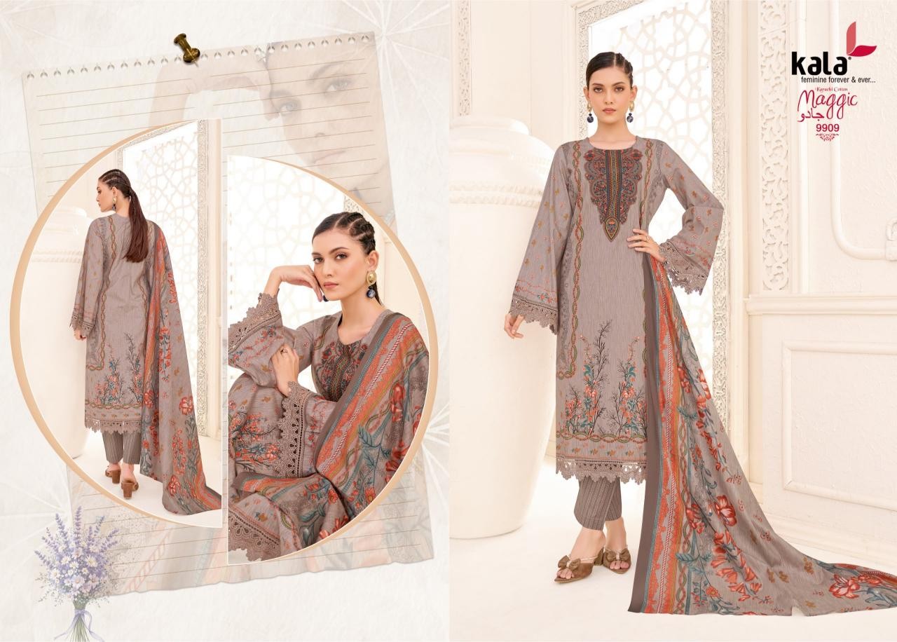 KALA CREATION MAGGIC Vol 25 – Premium Pure Cotton 12 Pcs Collection Full Set Wholesale Price 