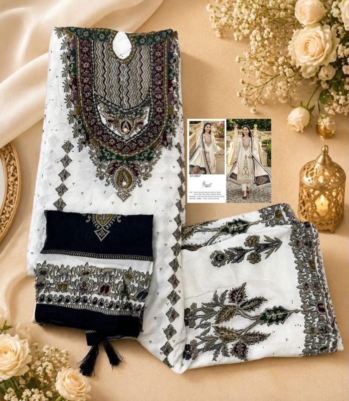 KT-356 | Premium Viscose Maslin Suit | RD Fashion Surat