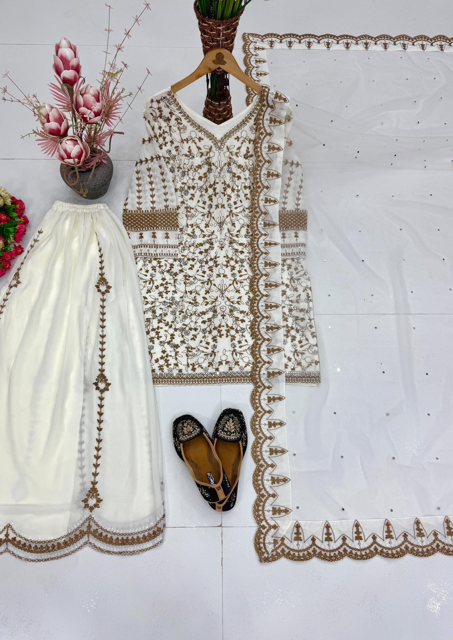DB-47 | Heavy Embroidered Designer Suit | RD Fashion Surat