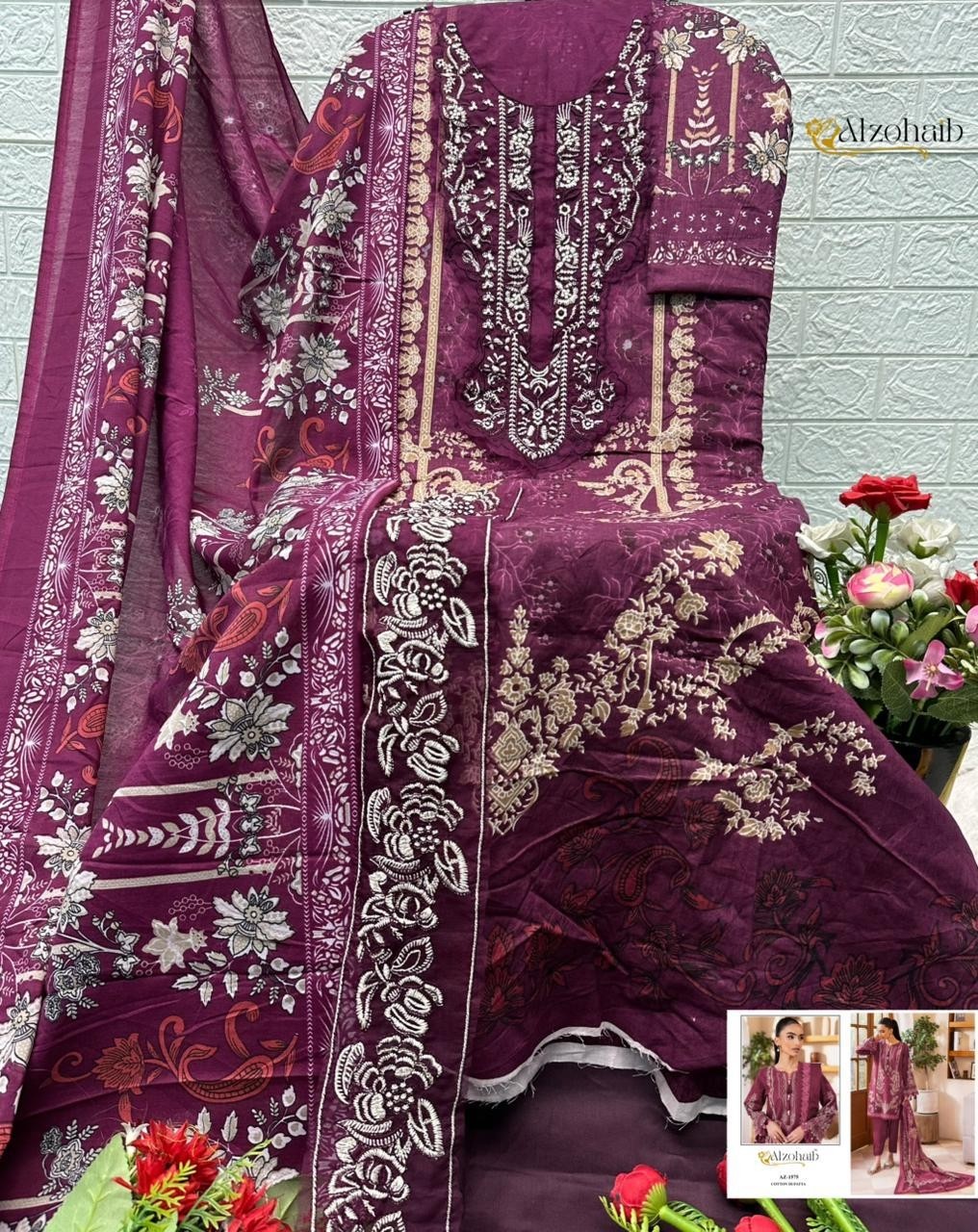 ALZOHAIB | Nura Vol 1 | Pakistani Concept Suit | RD Fashion Surat