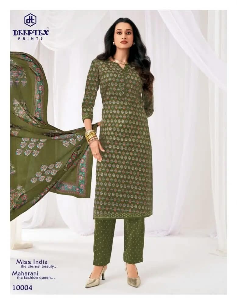 Deeptex, Miss India Vol-100, Cotton Dress Material, 16 Pcs Catalogue, Cotton Suit, Wholesale Collection