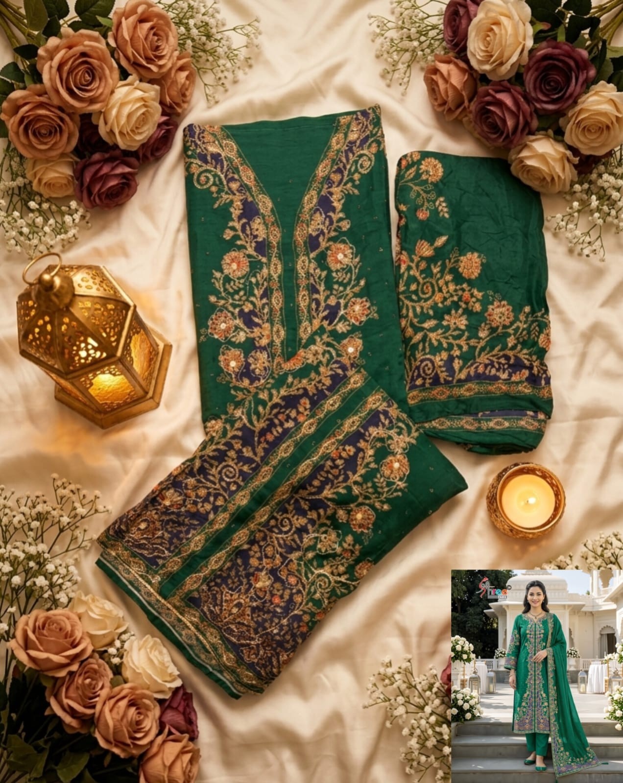Pure Viscose Maslin Suit, Digital Print Suit, Hand Work Suit, Designer Ladies Suit, Ethnic Wear, Special Pouch Packing