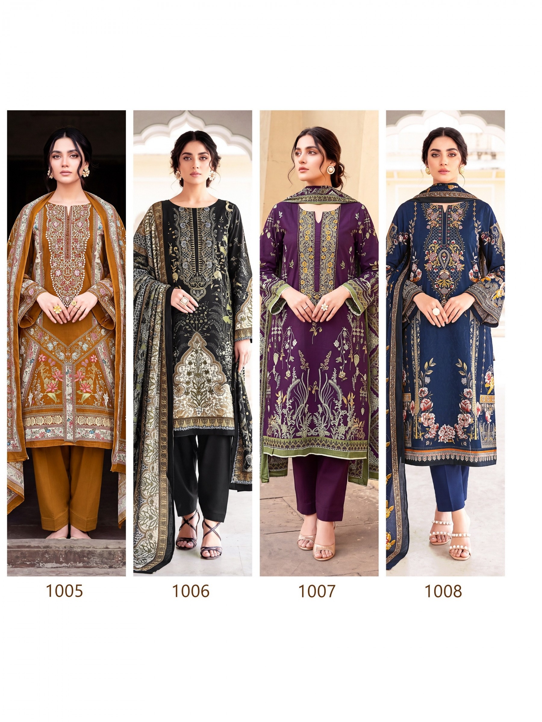 KAVYA KALA COUTURE | Khwaab Jannat Vol-5 | Heavy Soft Cotton | Embroidery Work | Exclusive Bag Pack