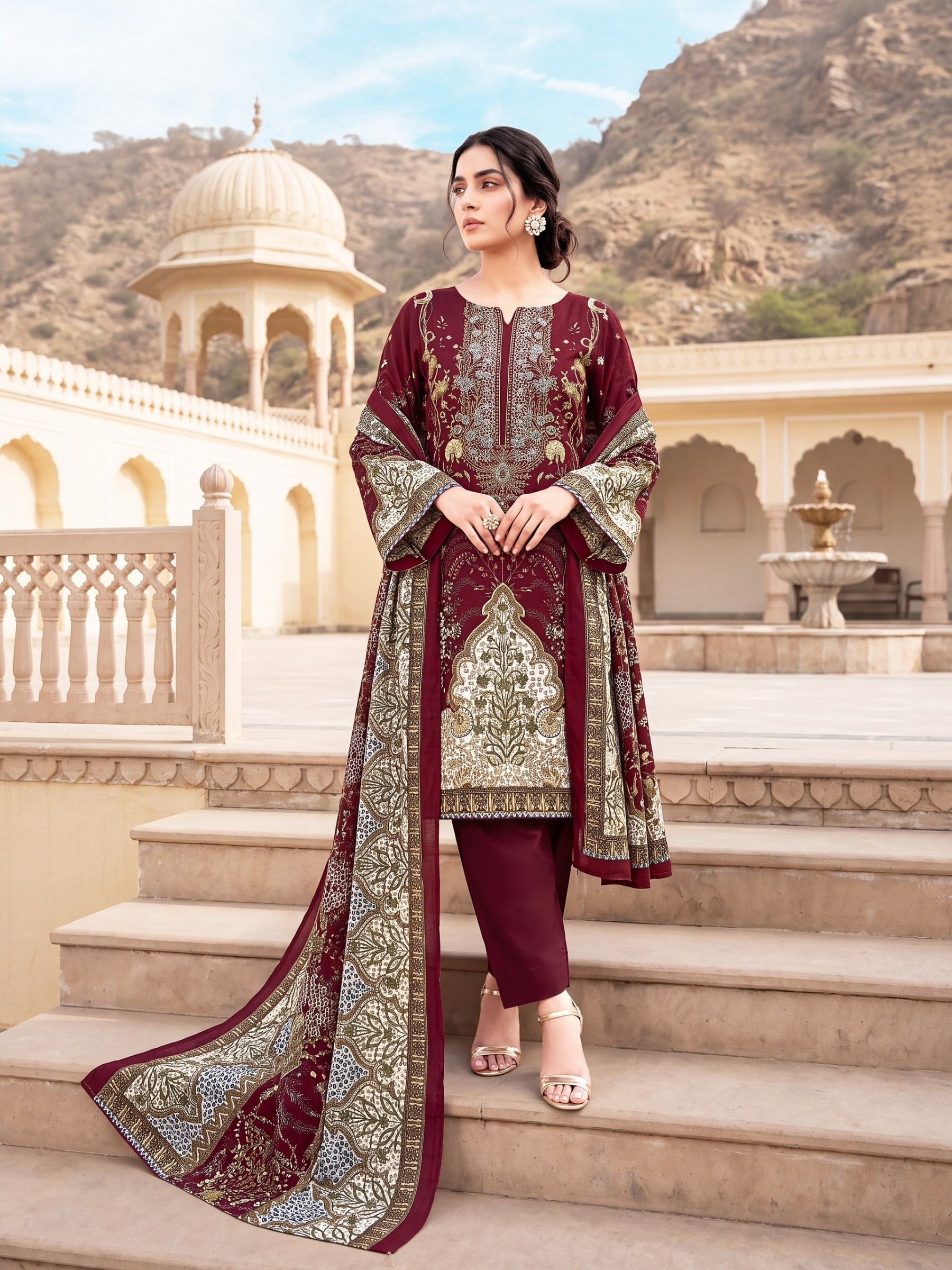 KAVYA KALA COUTURE | Khwaab Jannat Vol-5 | Heavy Soft Cotton | Embroidery Work | Exclusive Bag Pack
