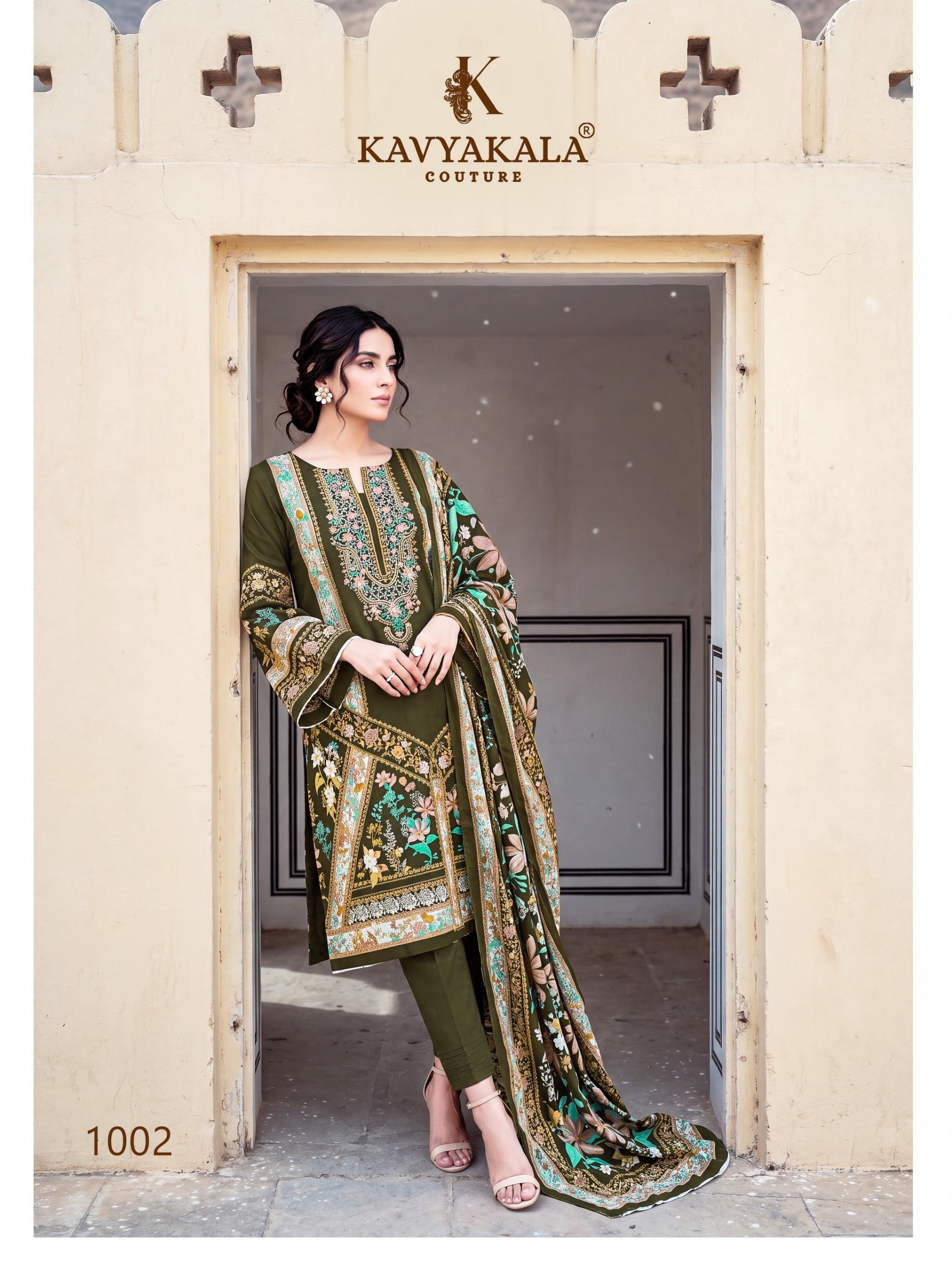 KAVYA KALA COUTURE | Khwaab Jannat Vol-5 | Heavy Soft Cotton | Embroidery Work | Exclusive Bag Pack