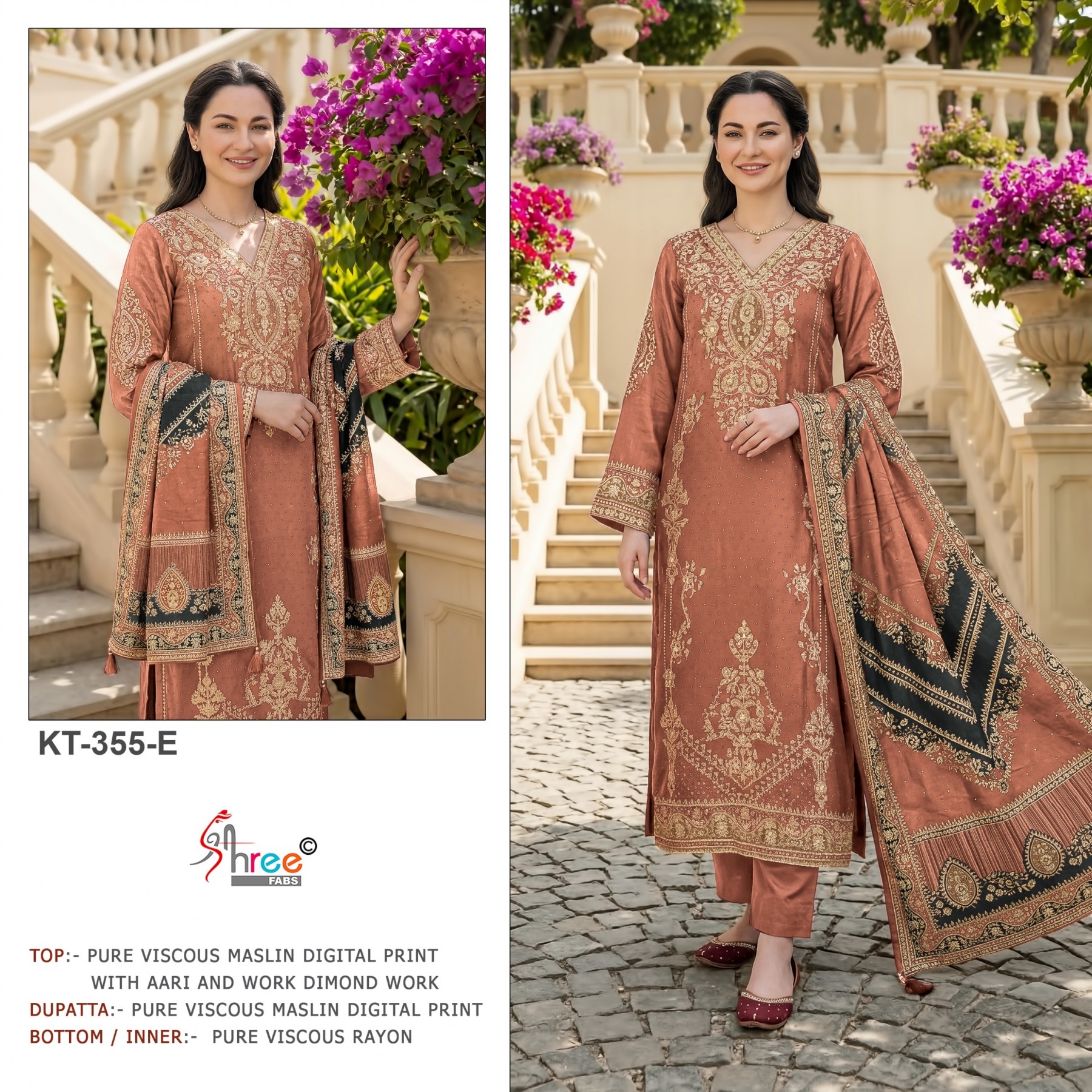 KT-355 | Super Hit Designer Suit | RD Fashion Surat