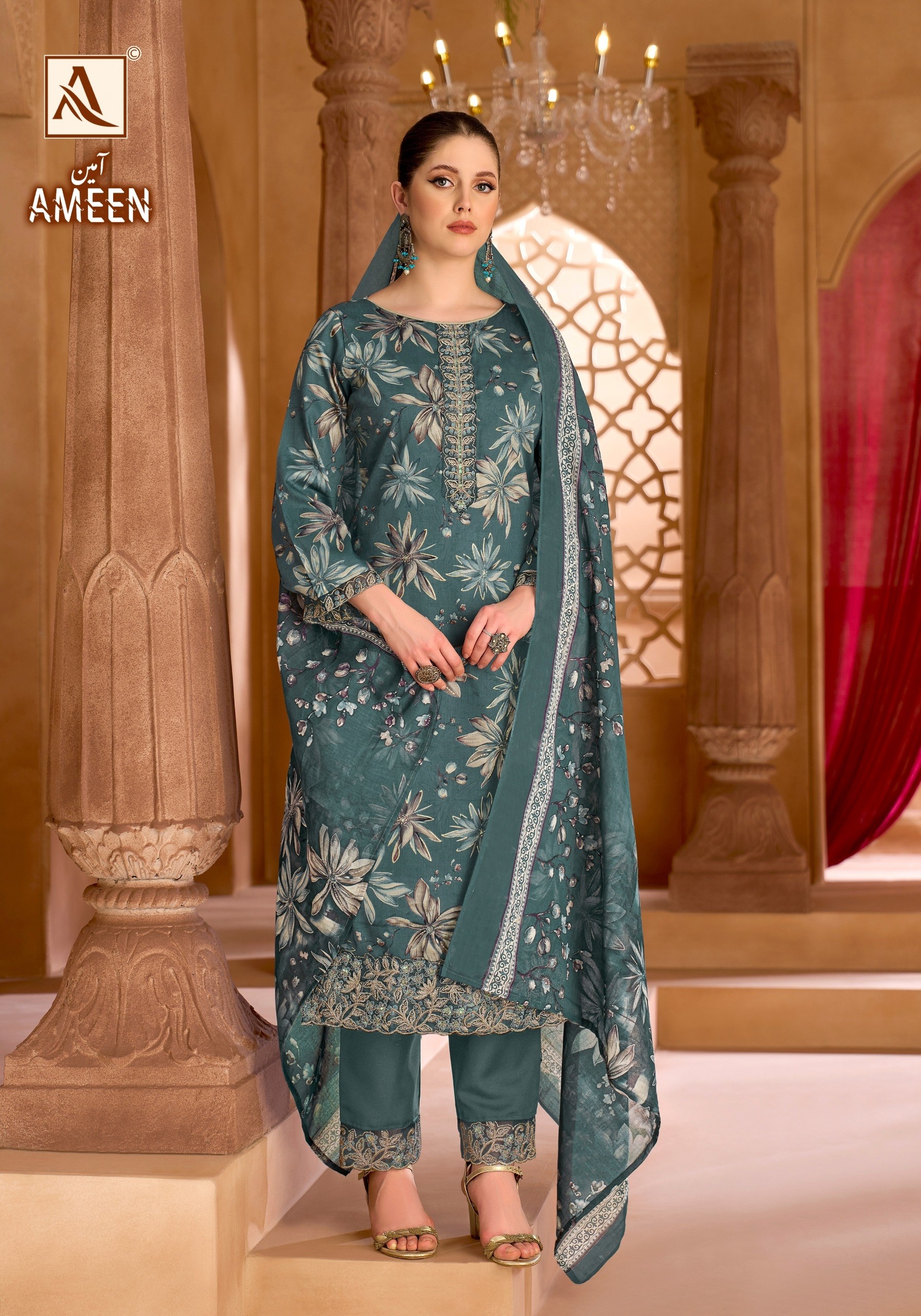 ALOK SUIT | AMEEN | Premium Designer Cotton Suit | RD Fashion Surat