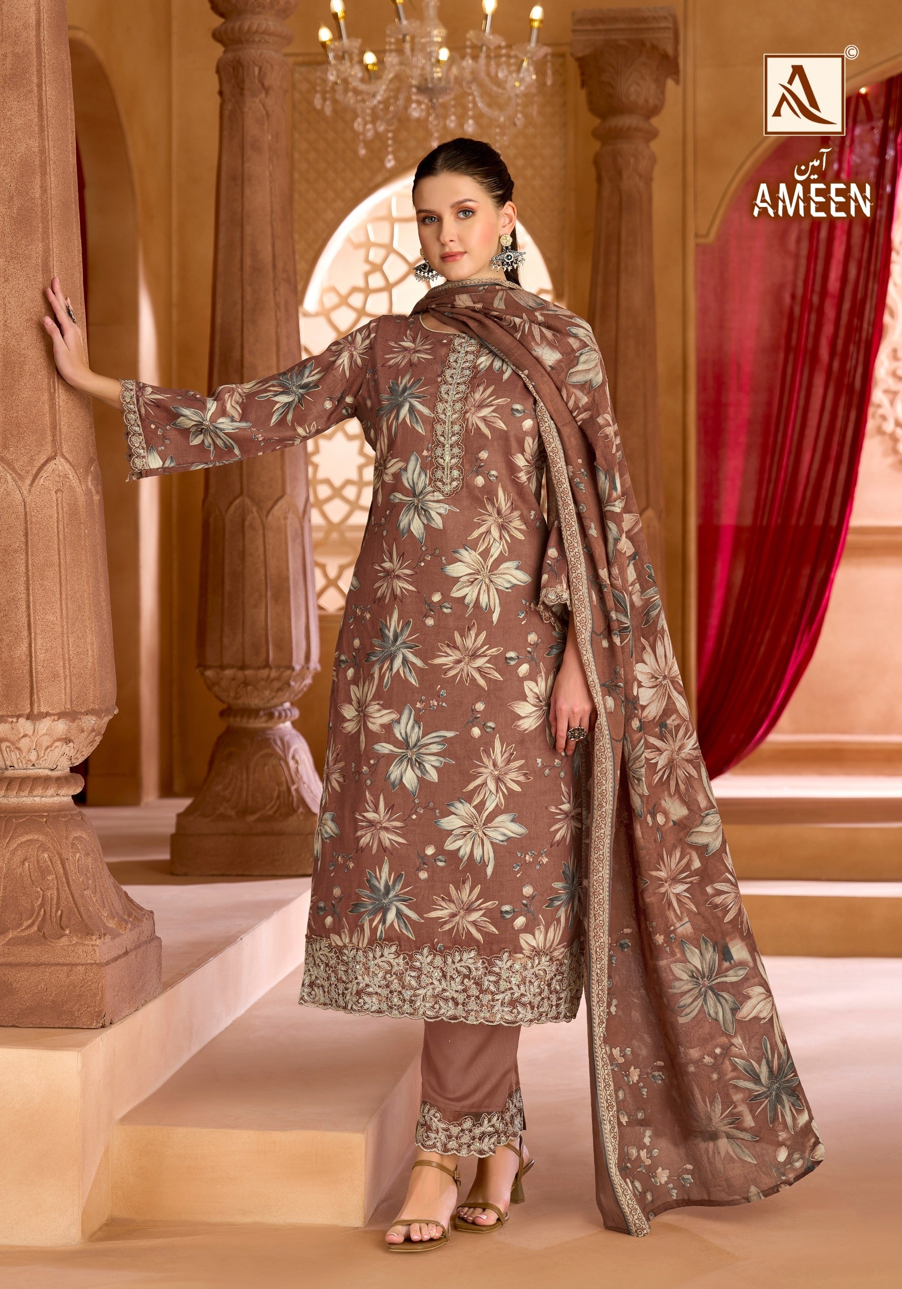 ALOK SUIT | AMEEN | Premium Designer Cotton Suit | RD Fashion Surat