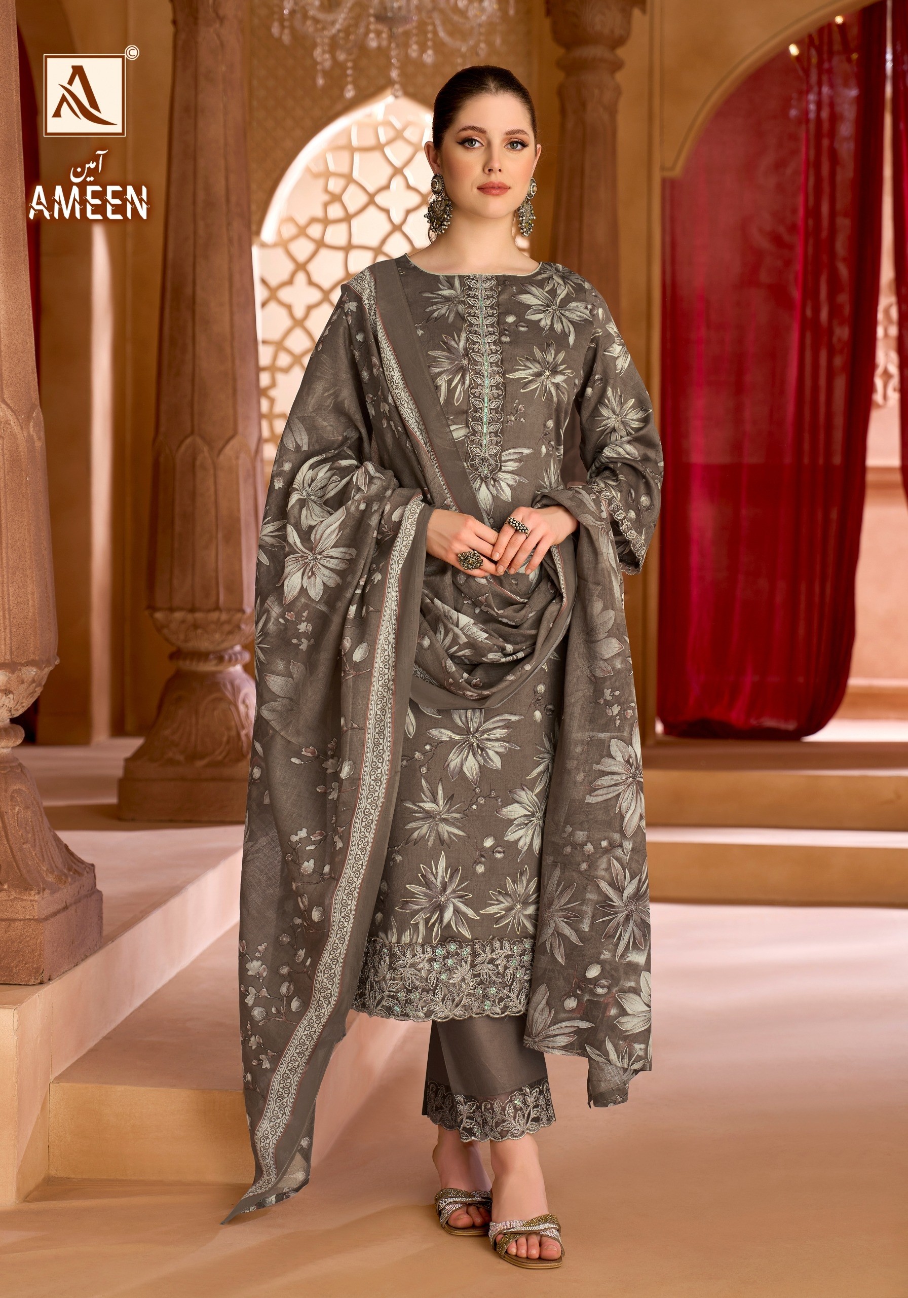 ALOK SUIT | AMEEN | Premium Designer Cotton Suit | RD Fashion Surat