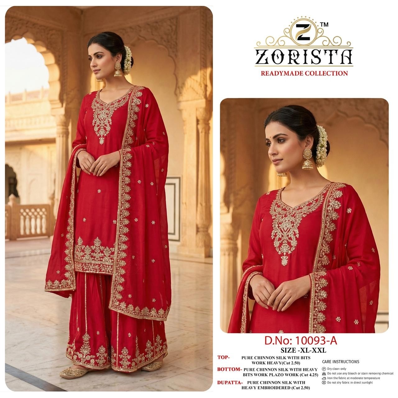 ZORISTA | DNO 10093 A-B-C-D | Readymade Collection | RD Fashion Surat