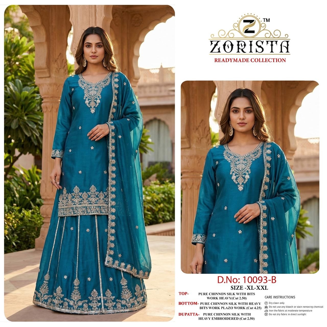 ZORISTA | DNO 10093 A-B-C-D | Readymade Collection | RD Fashion Surat