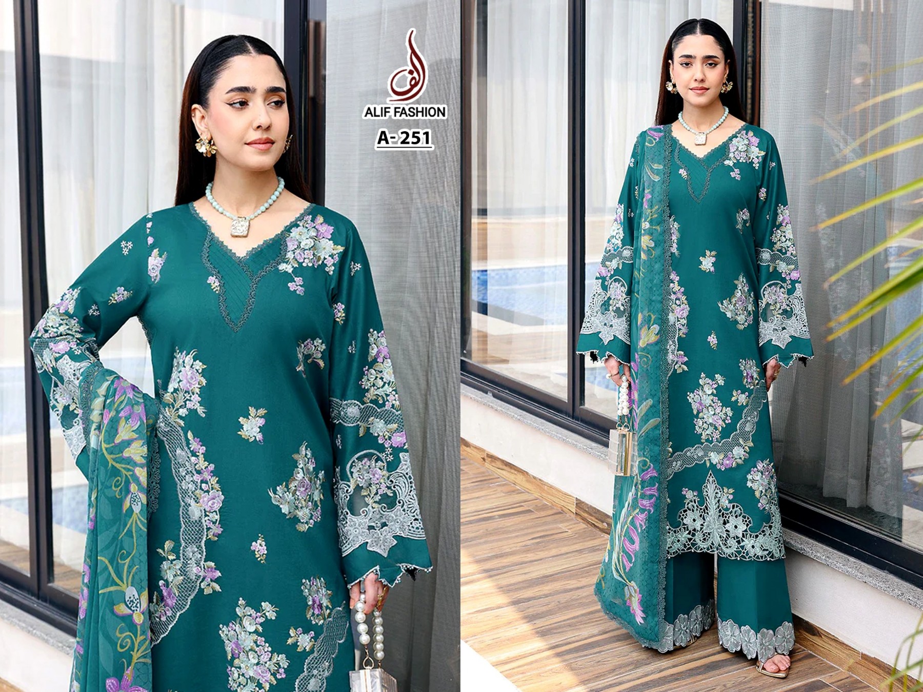 ALIF FASHION | A-250 251 254 | Pakistani Concept Collection | RD Fashion Surat
