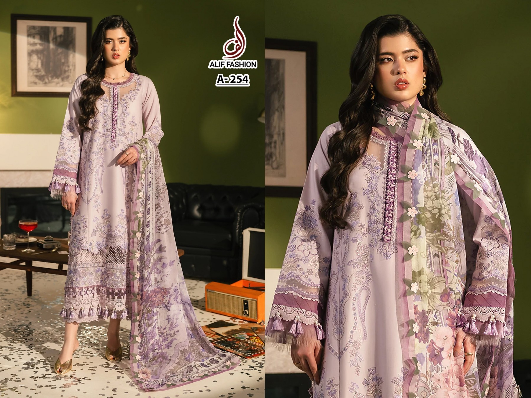 ALIF FASHION | A-250 251 254 | Pakistani Concept Collection | RD Fashion Surat