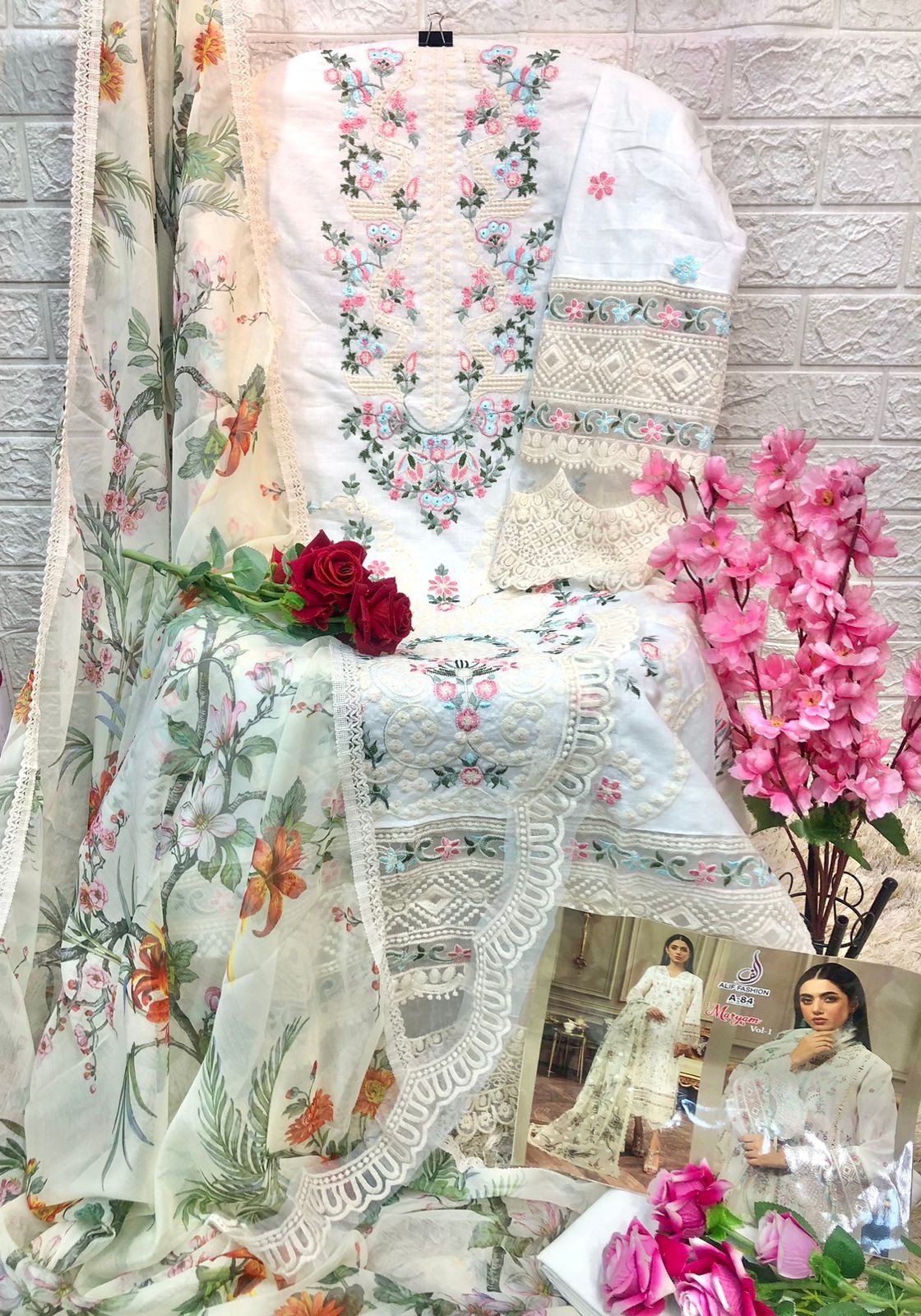ALIF FASHION | A-84 COLOURS | Pakistani Concept Collection | RD Fashion Surat